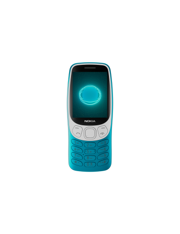 Телефон NOKIA 3210 4G DS, 2.4" QVGA, Unisoc T107, 128MB RAM, 64MB ROM, 1450mAh, Dual SIM, S30+, Син - 1GF025CPJ2L09 - 1