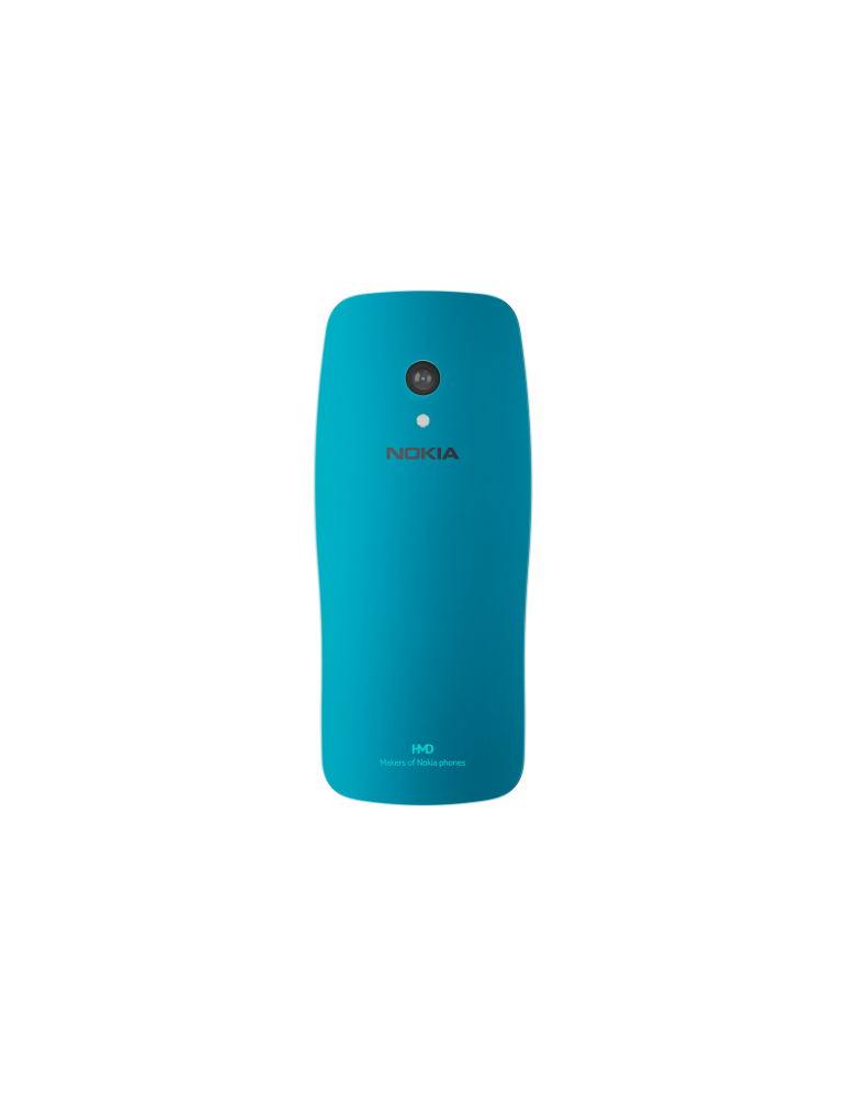 Телефон NOKIA 3210 4G DS, 2.4" QVGA, Unisoc T107, 128MB RAM, 64MB ROM, 1450mAh, Dual SIM, S30+, Син - 1GF025CPJ2L09 - 2
