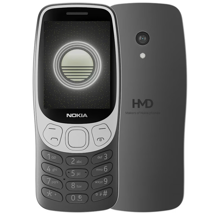 Телефон NOKIA 3210 4G DS, 2.4" QVGA, Unisoc T107, 128MB RAM, 64MB ROM, 1450mAh, Bluetooth 5.0, S30+ - 1GF025CPA2L10 - 1
