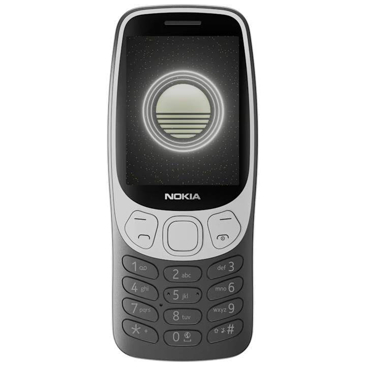 Телефон NOKIA 3210 4G DS, 2.4" QVGA, Unisoc T107, 128MB RAM, 64MB ROM, 1450mAh, Bluetooth 5.0, S30+ - 1GF025CPA2L10 - 2