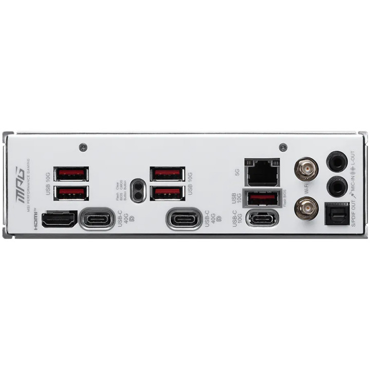 Дънна платка MSI MPG X870I EDGE TI EVO WIFI, Mini-ITX AM5, DDR5 10000MHz, PCIe 5.0 x16, 3x M.2, WiFi 7 - 4711377401463 - 3