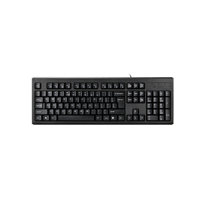 Клавиатура A4TECH KM-720, USB, черна, мембранна, 12 FN hotkeys - A4-KEY-KM-720 - 1