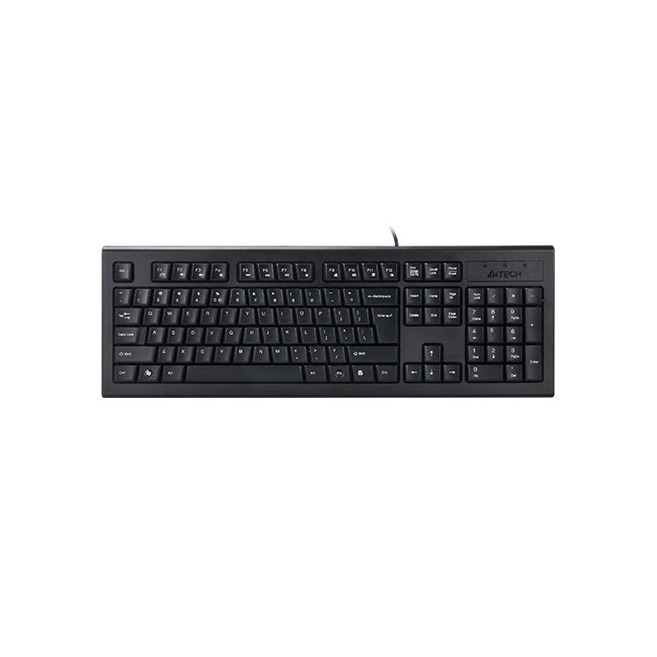 Клавиатура A4TECH KRS-85, USB, механична, 12 FN мултимедийни клавиши, кабел 150см - A4-KEY-KRS-85 - 1