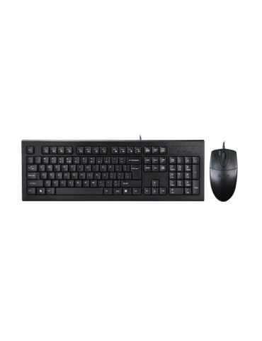 Клавиатура с мишка A4TECH KR-8520D, USB, Геймърска, 12 FN Hotkeys, 150cm кабел - 1