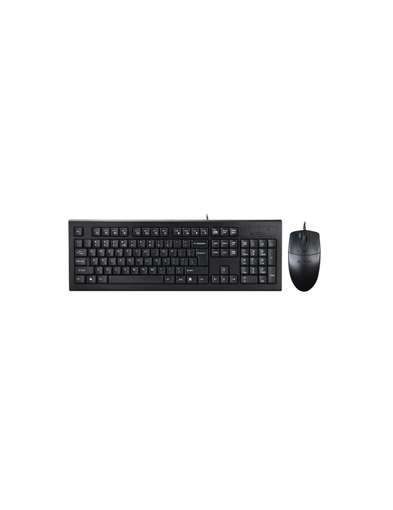 Клавиатура с мишка A4TECH KR-8520D, USB, Геймърска, 12 FN Hotkeys, 150cm кабел - 1