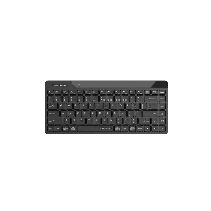 Bluetooth клавиатура A4TECH FBK22 AS WL, Безжична, USB, Черна - 1