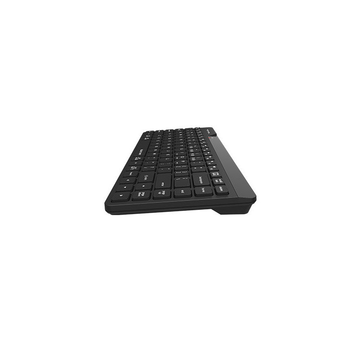 Bluetooth клавиатура A4TECH FBK22 AS WL, Безжична, USB, Черна - 3