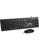 Клавиатура и мишка ACER AKW900+, Жична, QWERTY US, Черна - GP.ACC11.00K - 2