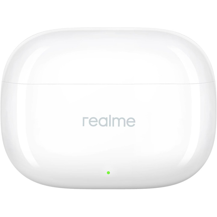 Bluetooth слушалки Realme Earbuds RMA2302, Безжични, ANC 30dB, Bluetooth 5.3, 40 часа музика, бяло - 130070130477 - 2