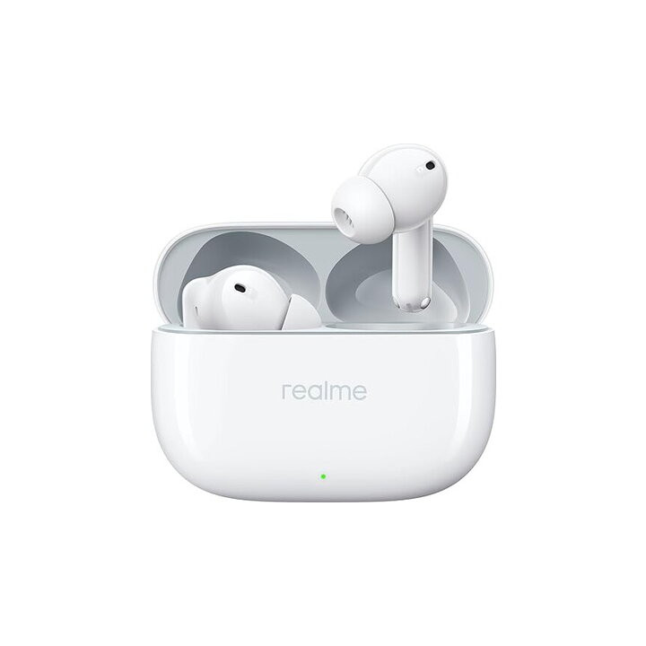 Bluetooth слушалки Realme Earbuds RMA2302, Безжични, ANC 30dB, Bluetooth 5.3, 40 часа музика, бяло - 130070130477 - 3