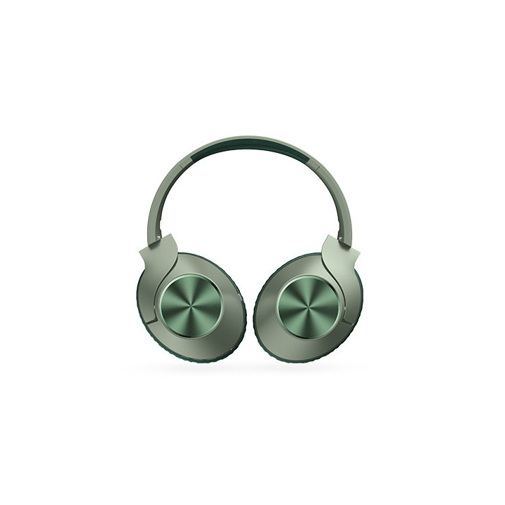 Bluetooth слушалки A4Tech BH300, Bluetooth 5.3, 40mm Hybrid Diaphragm, 35H playback, микрофон, USB Type-C, зелени - BH300 GREEN 