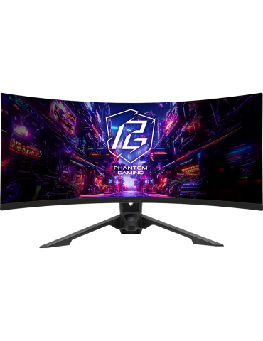 Монитор ASROCK 34 PG34QRT3A, 34" VA 3440x1440 180Hz, 1ms MPRT, 1500R curved - 1