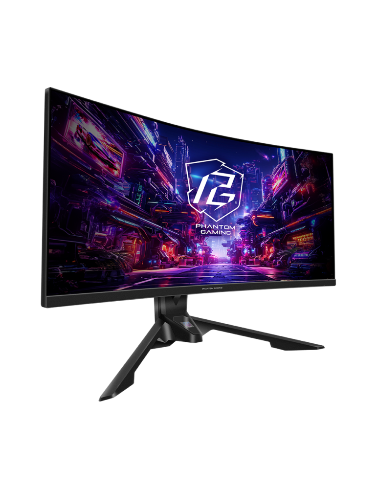 Монитор ASROCK 34 PG34QRT3A, 34" VA 3440x1440 180Hz, 1ms MPRT, 1500R curved - 2