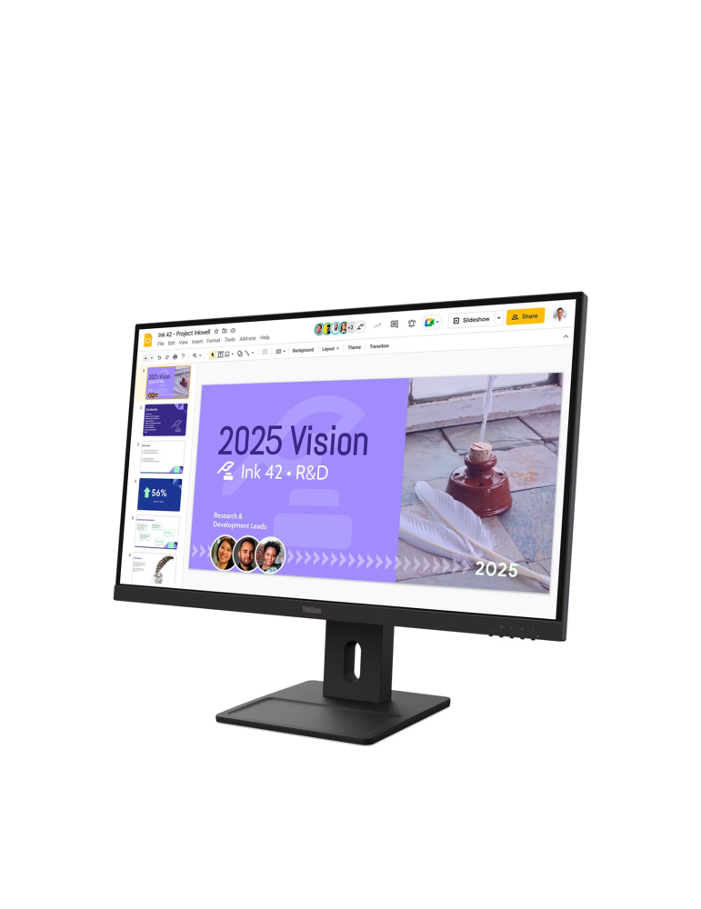 Монитор Lenovo E27Q-40, 27" IPS 2560x1440 100Hz, 350cd/m², 99% sRGB, 4ms - 64BDGAT4EU - 3