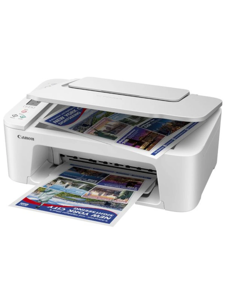 Мултифункционално мастилено устройство Canon PIXMA TS3751I, A4, 7.7 ipm, Wi-Fi, Cloud, Бяло - 6671C026AA - 4