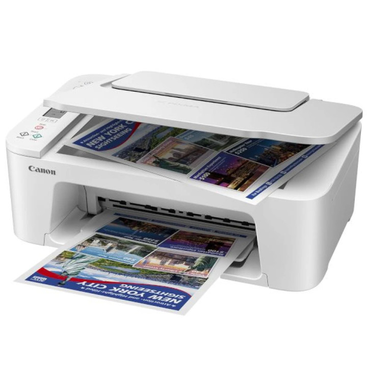 Мултифункционално мастилено устройство Canon PIXMA TS3751I, A4, 7.7 ipm, Wi-Fi, Cloud, Бяло - 6671C026AA - 4