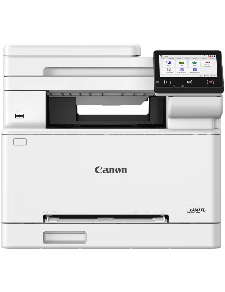 Цветно лазерно многофункционално устройство Canon MF667CDW, A4, цветен лазер 25 ppm, 30000 стр./месец, LAN/WiFi, факс, ADF - 692