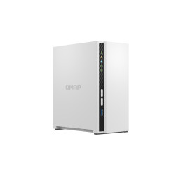 NAS устройство QNAP TS-233-EU, 2x 3.5" SATA, Gigabit Ethernet, USB 3.2, RAID 0/1 - 4711103080597 - 1