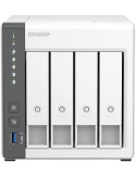 NAS устройство QNAP TS-433-4G-EU, 4-bay 3.5", ARM 4-core 2.0GHz, 4GB RAM, до 308TB, RAID 0/1/5/10, QTS 5.1.7 - 4711103080993 - 1