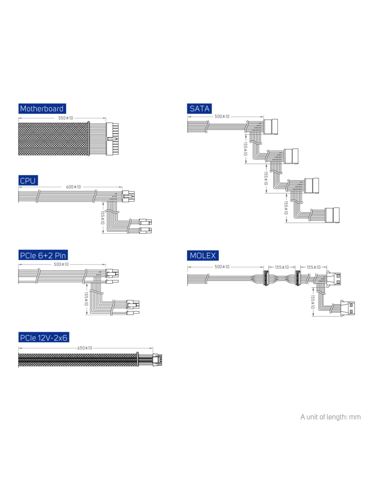 Захранване FORTRON Vita 850W VITA-850BD, 850W ATX12V, Active PFC, 120mm вентилатор -PPA8504501 - 6