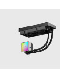 Водно охлаждане за процесор Sudokoo NEXAURA 240 BK, 2x120mm вентилатора, 280W капацитет, Меден водни блок, RGB ARGB, LGA1150/115