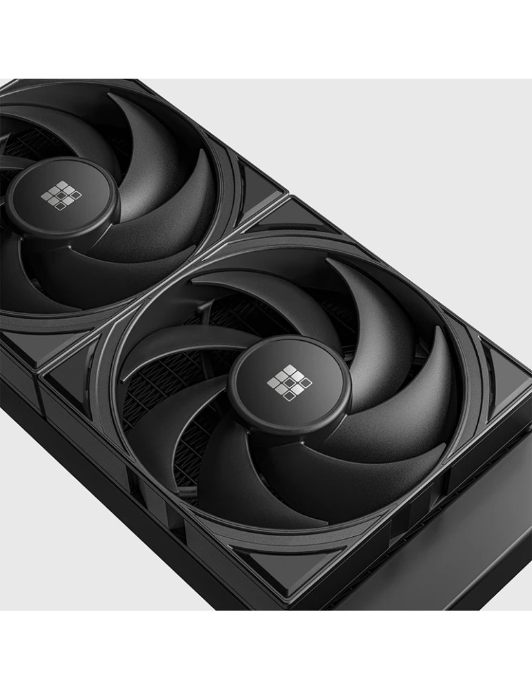 Водно охлаждане за процесор Sudokoo NEXAURA 240 BK, 2x120mm вентилатора, 280W капацитет, Меден водни блок, RGB ARGB, LGA1150/115