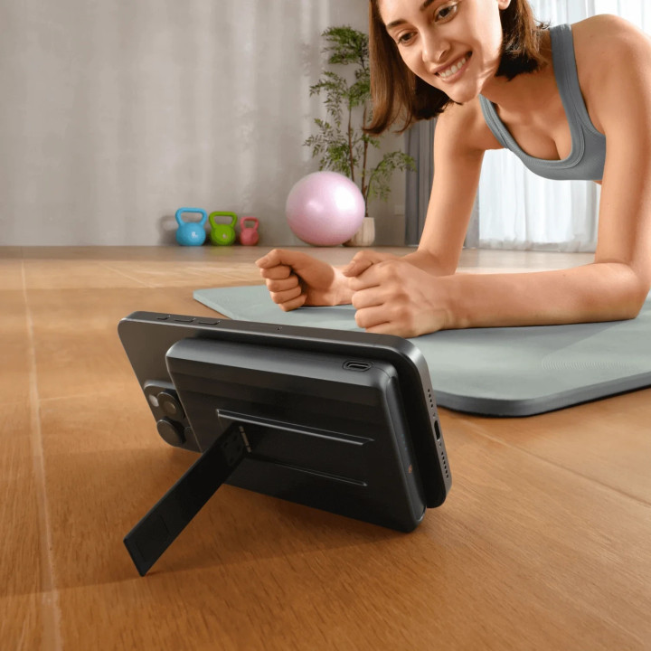 Преносима батерия Ecoflow Rapid Mag 10K Qi, 10000mAh, USB-C 30W, Wireless Charging 7.5W - EF-RAPIDQI1-10K-B-EU - 2