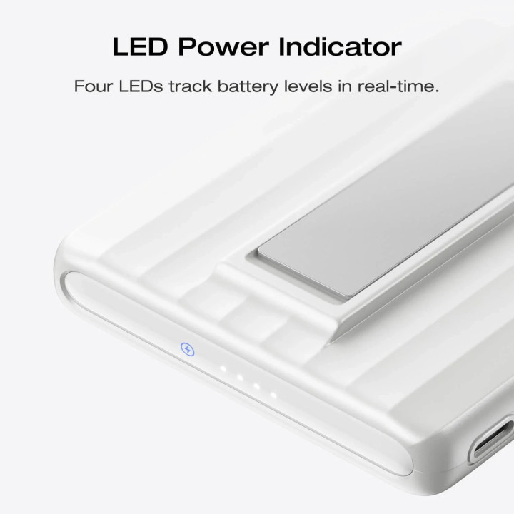 Преносима батерия Ecoflow Rapid Mag 10K Qi, 10000mAh, USB-C 30W, Wireless Charging 7.5W - EF-RAPIDQI1-10K-B-EU - 9