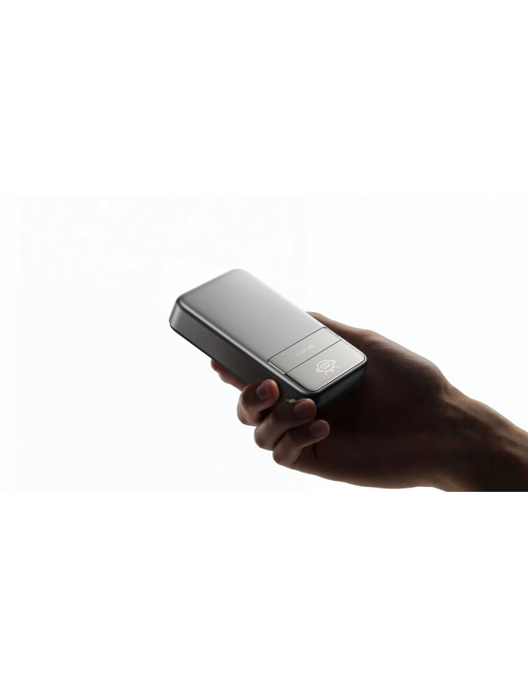 Външна батерия Ecoflow RAPID 10K EF-RAPID10000-EU, 10000mAh, USB-C 2x, Wireless Charging Qi 2.0, 65W, сребристо - EF-RAPID10000-