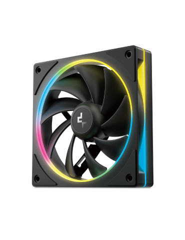 Вентилатор DeepCool FL12 SE, 120mm, Addressable RGB, 1900 RPM, 50.74 CFM, Hydro Bearing - R-FL12SE-BKAPN1-G - 1