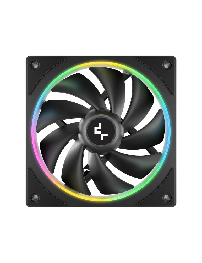 Вентилатор DeepCool FL12 SE, 120mm, Addressable RGB, 1900 RPM, 50.74 CFM, Hydro Bearing - R-FL12SE-BKAPN1-G - 2