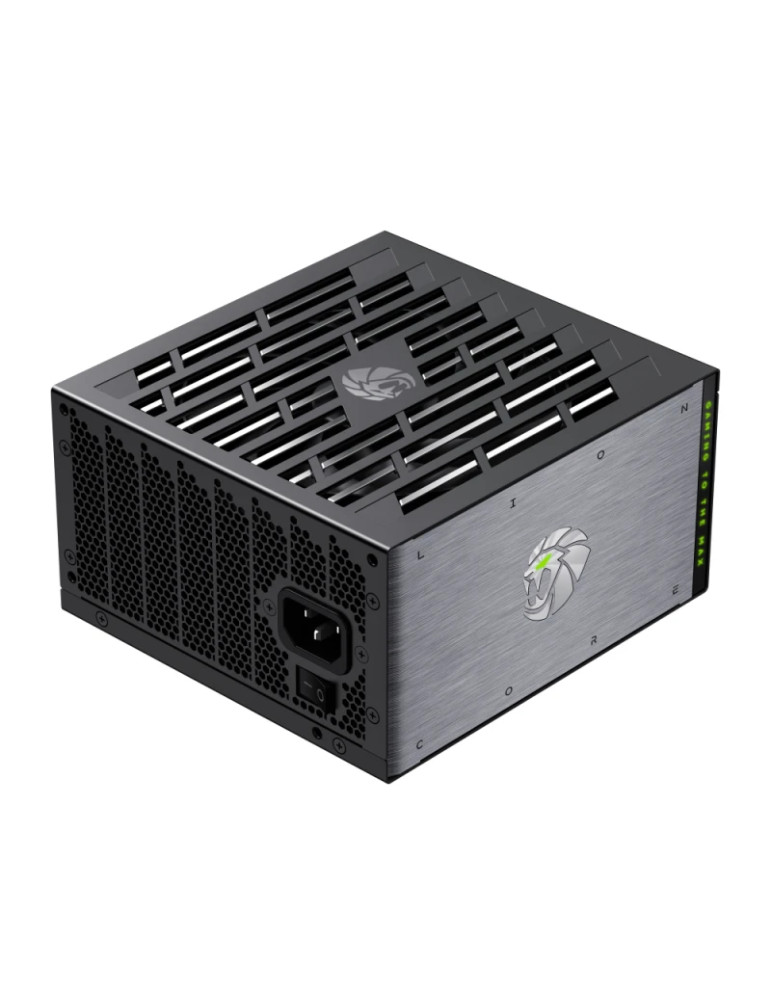 Захранване Gamemax Lion Core 1000P, 1000W ATX 3.1, 80Plus Platinum, Full Modular, 135mm вентилатор - 2155-1000R0002 - 1