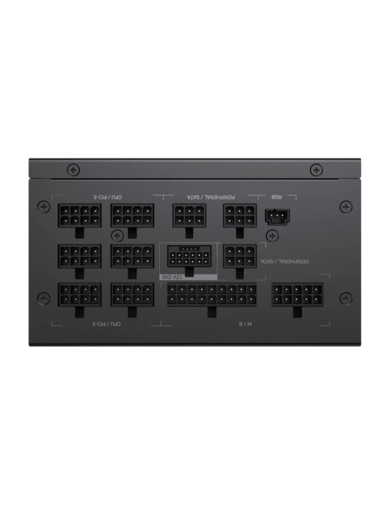 Захранване Gamemax Lion Core 1000P, 1000W ATX 3.1, 80Plus Platinum, Full Modular, 135mm вентилатор - 2155-1000R0002 - 3