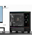 Кутия за компютър Thermalright TL-M10 Black, mATX Mini Tower, 4x120mm ARGB, Tempered Glass - TL-M10-BK-FAN4-M - 2