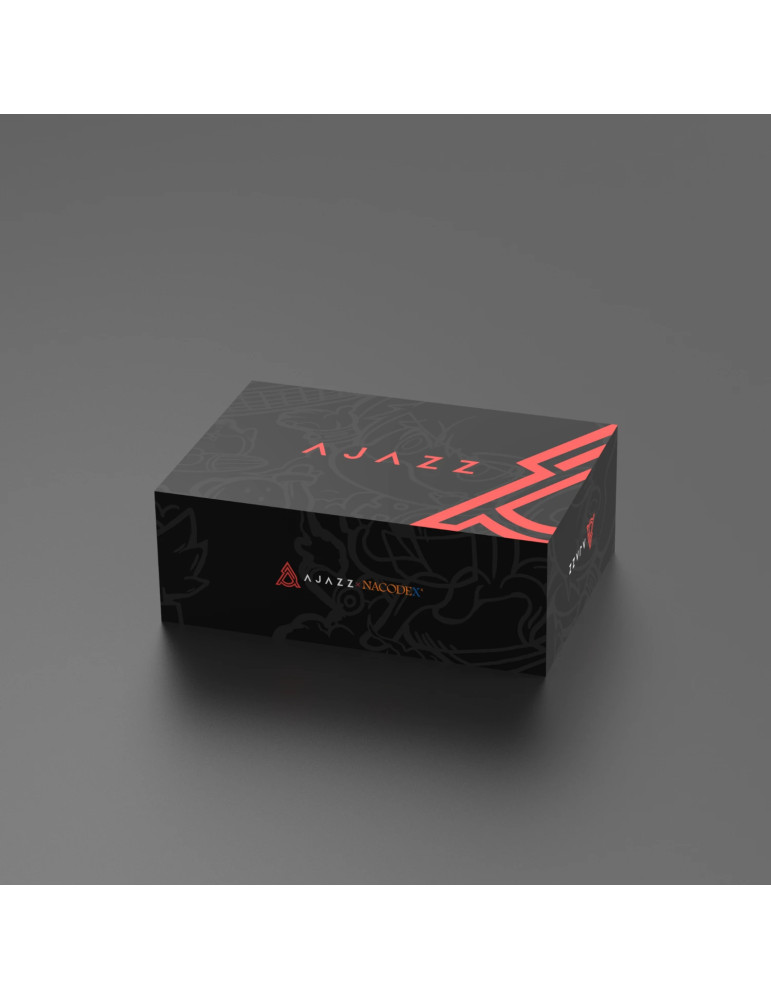 Стрийминг дек Ajazz AKP05E PRO, 10 LED/LCD бутона, Smart scene switching, Full macro engine, USB-C, регулируем стойка 0-60° - AJ