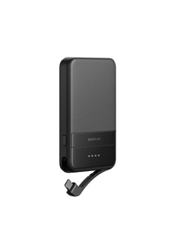 Преносима батерия Ecoflow RAPID 5K, 5000mAh, USB-C, Wireless Charging Qi2.0 15W - EF-RAPID5000-B-EU - 1