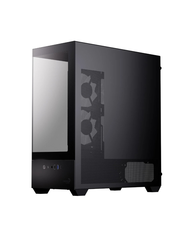 Кутия за компютър AeroCool P500D Digi-G-BK-v1, Middle Tower ATX, Tempered Glass, USB-C, 3x120mm A-RGB - ACCM-PN07033.11 - 5
