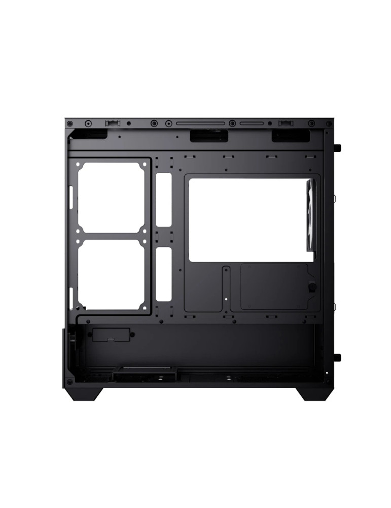 Кутия за компютър AeroCool P300D Digi-G-BK-v1, Mini Tower mATX, Tempered Glass, Digital Display, 3x120mm A-RGB - ACCS-PN05033.11