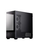 Кутия за компютър AeroCool P300D Digi-G-BK-v1, Mini Tower mATX, Tempered Glass, Digital Display, 3x120mm A-RGB - ACCS-PN05033.11