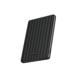 Външна батерия Ecoflow Rapid Mag 5K Qi, 5000mAh, USB-C, Безжично зареждане 7.5W, Жично зареждане 20W - EF-RAPIDQI1-5K-B-EU - 1