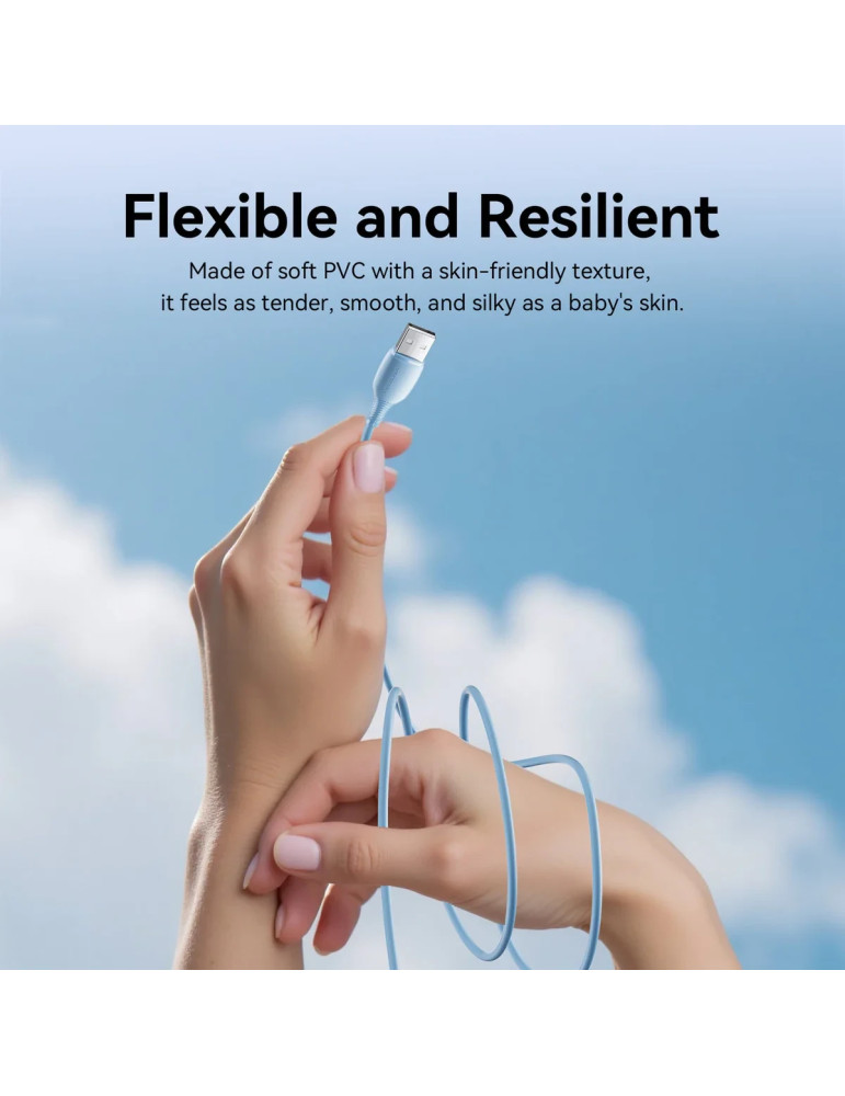 USB кабел Vention Type-A to Type-C 0.25M 3A - CTWBC - 6