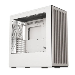 Кутия за компютър HAVN BF 360 Flow, Middle Tower E-ATX, Tempered Glass, 3x вентилатора, Бяла - HVN-CA-BF360-03 - 1