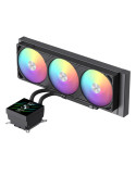 Водно охлаждане за процесор Gamemax Glacier 360 LCD, 360mm, LCD дисплей, Addressable RGB - 9503-0100R0057 - 5