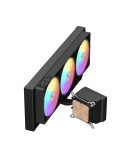 Водно охлаждане за процесор Gamemax Glacier 360 LCD, 360mm, LCD дисплей, Addressable RGB - 9503-0100R0057 - 7