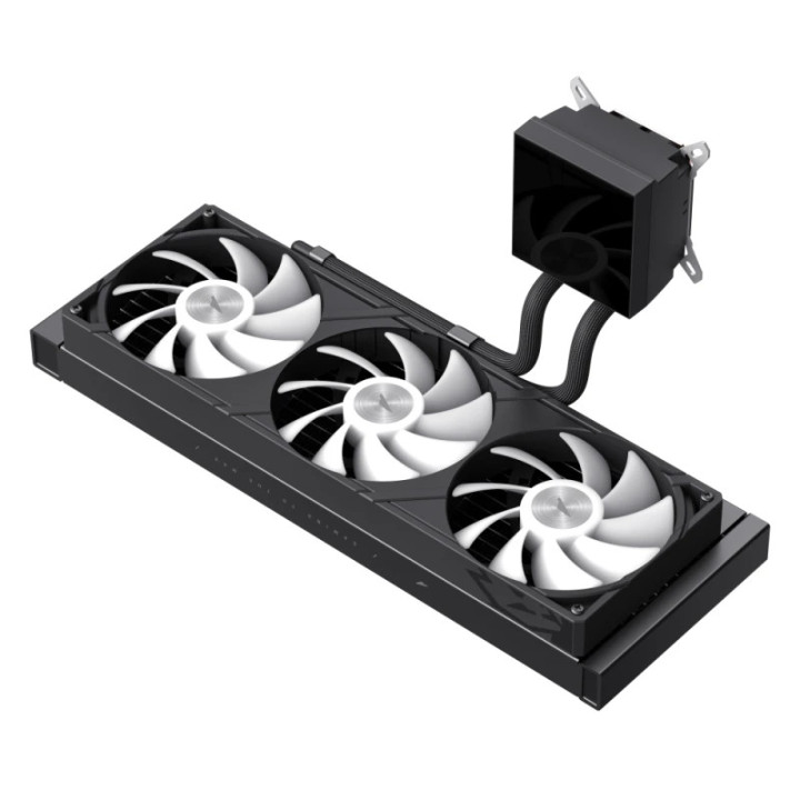 Водно охлаждане за процесор Gamemax Glacier 360 LCD, 360mm, LCD дисплей, Addressable RGB - 9503-0100R0057 - 8