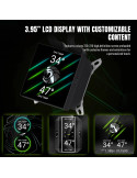Водно охлаждане за процесор Gamemax Glacier 360 LCD, 360mm, LCD дисплей, Addressable RGB - 9503-0100R0057 - 14