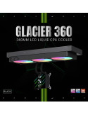Водно охлаждане за процесор Gamemax Glacier 360 LCD, 360mm, LCD дисплей, Addressable RGB - 9503-0100R0057 - 15