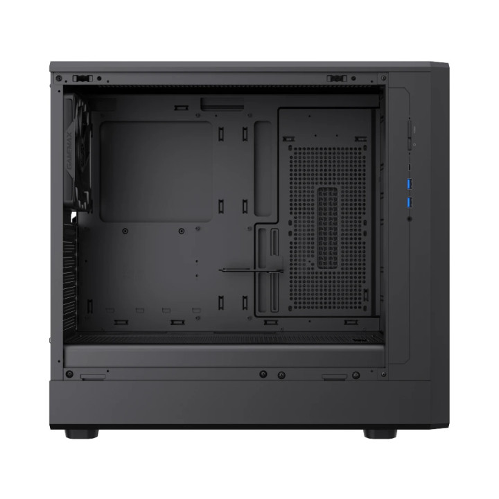 Кутия за компютър Gamemax CLAW 460 BK, Middle Tower ATX, 4x вентилатора, Tempered Glass, RGB - 9101-1200R0005 - 10