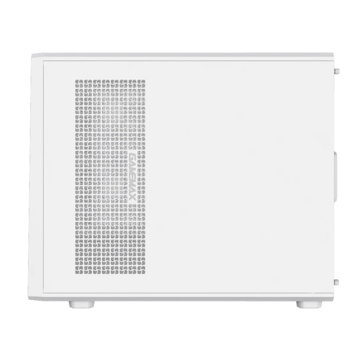 Кутия за компютър Gamemax CLAW 360 WH, mATX Mini Tower, Tempered Glass, 4x120mm ARGB вентилатора, USB 3.2 Gen 2 Type-C - 9101-11