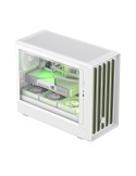Кутия за компютър Gamemax CLAW 360 WH, mATX Mini Tower, Tempered Glass, 4x120mm ARGB вентилатора, USB 3.2 Gen 2 Type-C - 9101-11